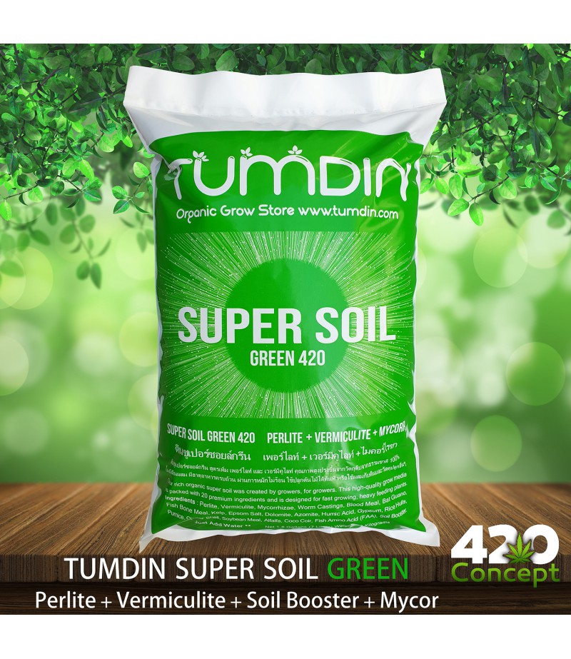 Organic Super Soil Green 420 Single Pack (160 Baht + 40 Baht Shipping Fee)